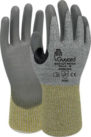 BOACUTPATCH06 GUYARD BOA CUT PATCH Grey Lycra, Polyethylene, Polyester Abrasion Resistant, Cut Resistant, Puncture Resistant, Tear
