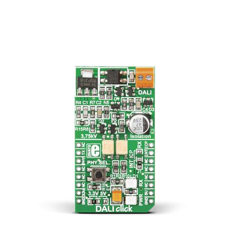 MIKROE-1297 MikroElektronika DALI Click mikroBUS Development Kit for Optocoupler