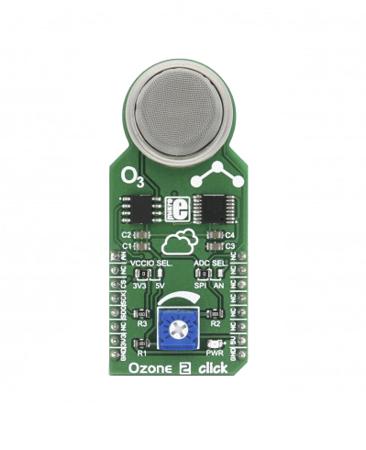 MIKROE-2767 MikroElektronika Ozone 2 Click Different Ozone Concentration Detectors