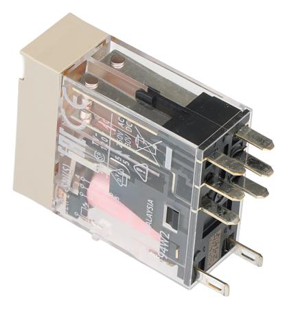 G2R-2-SNI-120VAC--S- Omron, 120V ac Coil Non-Latching Relay DPDT, 5A Switching Current Plug In, G2R-2-SNI 120VAC (S)