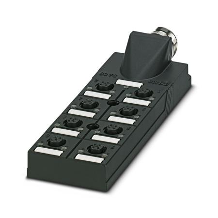 1692776 Phoenix Contact SACB Series Distribution Unit, M12, 4 way, 8 port