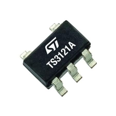 TS3121AILT  STMicroelectronics, Comparator, Open Drain O/P, 1.7 → 5.5 V 5-Pin SOT23-5