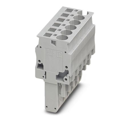 3042942 Phoenix Contact SP 4/ 6 Series Terminal Plug for Use with Din Rail, 32A
