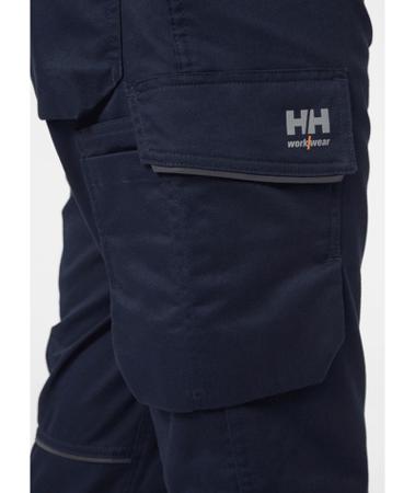 77525_590-C62 Helly Hansen Manchester Navy Men's Cotton, Polyester Lightweight, Stretchy Trousers 46in, 116cm Waist