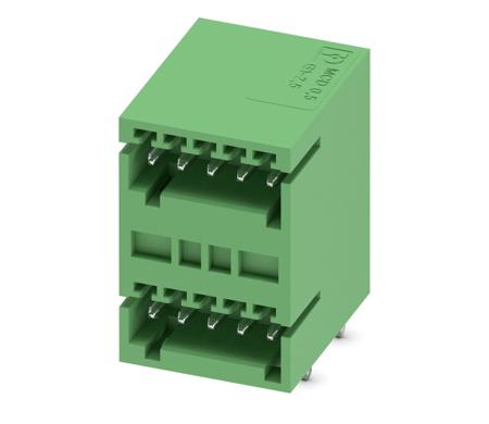 1894833 Phoenix Contact, 2.5mm Pitch, COMBICON MCD, 5 Way, Pluggable Terminal Block, Header, Solder Termination,