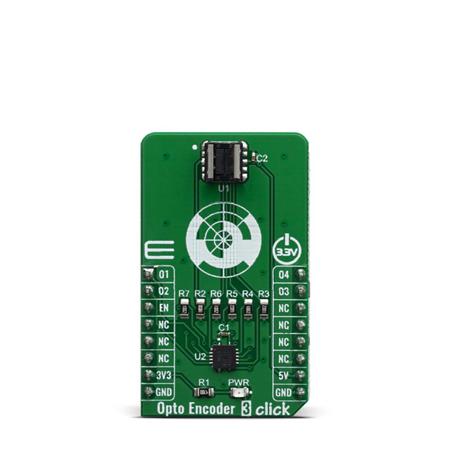 MIKROE-3710 MikroElektronika Opto Encoder 3 Click Development Kit for Mikroe-3710