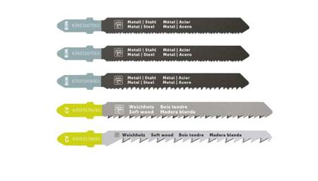 63503188010 FEIN Metal, Wood Jigsaw Blade, Pack of 5