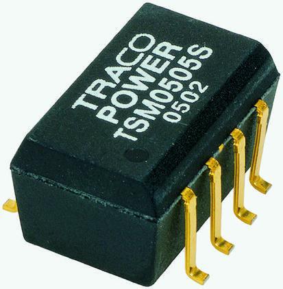 TSM-1215S TRACOPOWER TSM 1W Isolated DC-DC Converter Surface Mount, Vin 10.8 → 13.2 V dc, Vout 15V dc