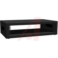RCBS1900313BK1 Rack, Desk Top; 16 ga. Steel; 21 in.; 5.5 in.; 13 in.; 19 in.; Black Textured