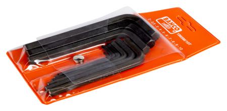 1995M/10T Bahco 10 piece, 2.5 mm, 2 mm, 3 mm, 4 mm, 5 mm, 6 mm, 7 mm, 8 mm, 9 mm, 10 mm