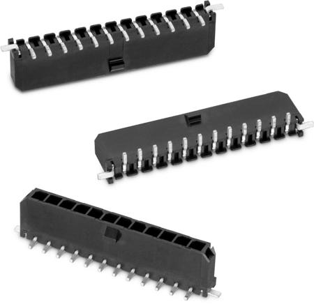662304131822 Wurth Elektronik WR-MPC3 Series Straight Surface PCB Header, 4 Contact(s), 3 mm Pitch, 1 Row, Shrouded