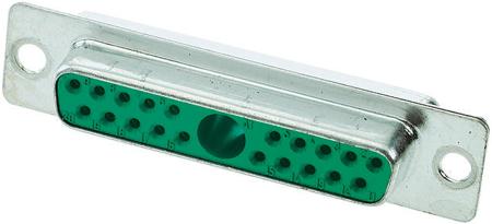 09691017051 HARTING 5 Way Panel Mount D-sub Connector Socket