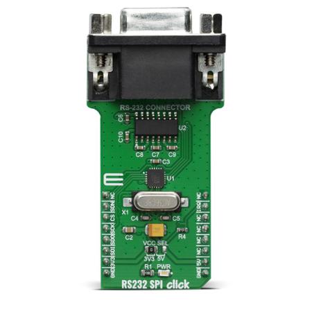 MIKROE-3912 MikroElektronika RS232 SPI Click MAX3100, MAX3232