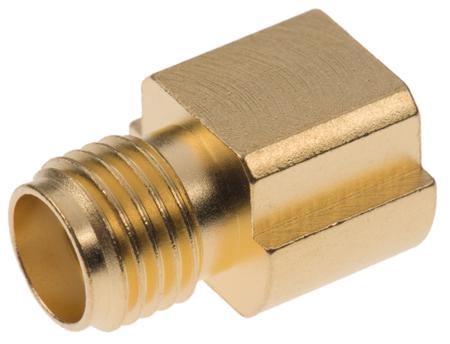 32K242-40ML5 Rosenberger SMA Series, Jack PCB Mount SMA Connector, 50Ω, Solder Termination, Straight Body
