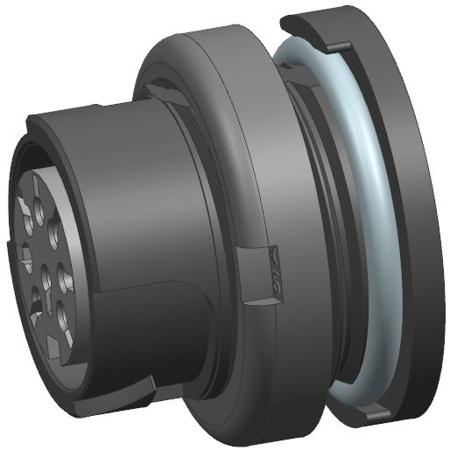 C091-11G008-000-5-U Amphenol Industrial Cable Mount Circular Connector, 8 Contacts, M16 Connector