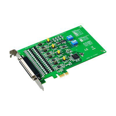 PCIE-1612 Advantech 4 Port PCIe D-Sub Network Card, 0.9216Mbit/s