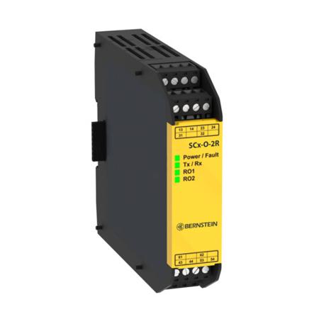 6075773219 Bernstein AG SCx Series Safety Controller, 2 Safety Outputs, 24 V dc
