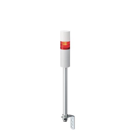 LR5-102LEBW-R Patlite LR5 Series Red Buzzer Signal Tower, 1 Lights, 24 V dc, Pole Mount
