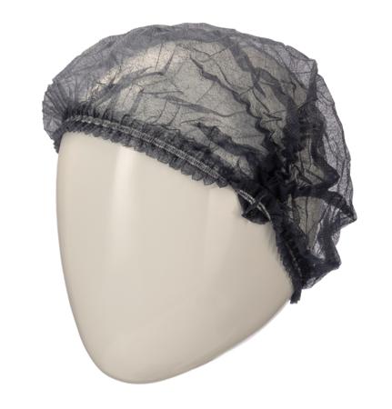 M0556 RS PRO Navy Disposable Hair Net for Food Industry Use, One-Size, Mob Cap Type, Non-Metal Detectable, 100Each per Package