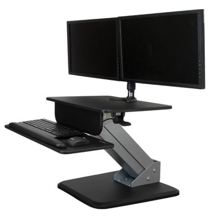 ARMSTS StarTech.com Sit-Stand Desk Converter, Max 30in Monitor, 1 Supported Display(s)