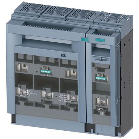 3NP1154-1DA10 Siemens Fuse Switch Disconnector, 4 Pole, 400A Max Current