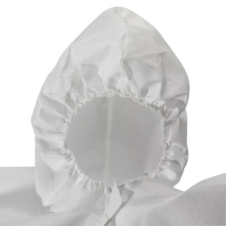 99480 Kimberly Clark A50 White, Radioactive Particulate Protection Jacket Hoodie Jacket, 3XL