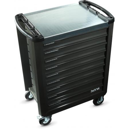 3463-91N SAM 9 Drawer Wheeled