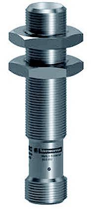 XS912S1PAM12 Telemecanique PNP Inductive Sensor 6 mm Detection Range, Barrel 60mm length, 12 → 24 V dc, IP68, IP69K