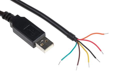 TTL-232RG-VREG3V3-WE FTDI Chip  TTL to USB Serial Converter Generic Cable for use with FPGA/PLD, FTDI VDRIVE2 Or VMUSIC2