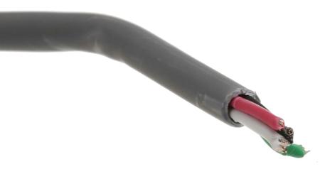1174L SL005 Alpha Wire Alpha Essentials LSZH Communication & Control Series Data Cable, 4 Cores, 0.35 mm², Unscreened, 22 AWG, 30m,