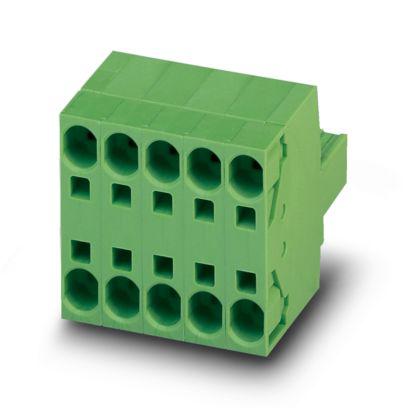 1728468 Phoenix Contact TSPC Series PCB Connector, 6-Contact, 7.62mm Pitch, 1-Row, Push In Spring Termination