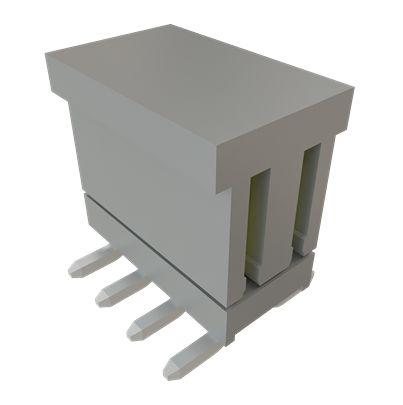 TMM-104-06-L-D-SM-P-TR Samtec TMM Series Vertical Surface Mount PCB Header, 8 Contact(s), 2mm Pitch, 2 Row(s), Unshrouded