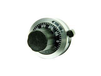 2696 TT ElectronicsBI 22.2mm Multiturn Dial for 6.35mm Shaft Splined,