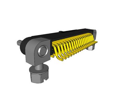 MHDAS2M040RE11 MHDAS Series Straight PCB Mount PCB Connector, 40 Contact(s), 1.27mm Pitch, 2 Row(s), Shrouded