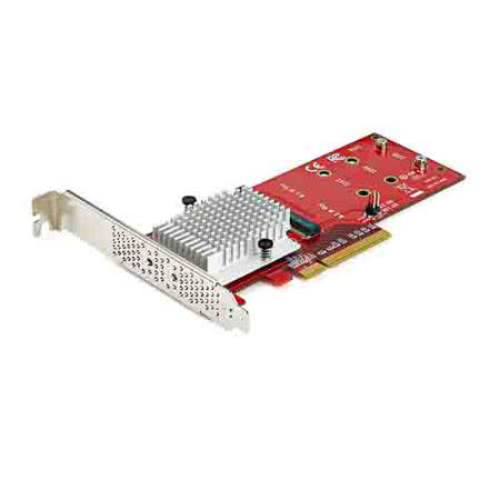 PEX8M2E2 StarTech.com 2 port M.2 SSD Adapter Card