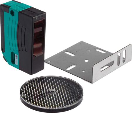 RLK29-55-59-116-SET Pepperl + Fuchs Retro-reflective Photoelectric Sensor 12 m Detection Range Relay IP67 Block Style RLK29-55/59/116-SET