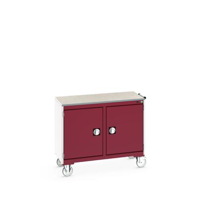 41006002-24V Bott 2 Door Sheet Steel Floor Standing Storage Cabinet, 1050 X 525 X 890mm