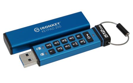 IKKP200/512GB Kingston IronKey Keypad 200 512 GB USB 3.2 USB Flash Drive