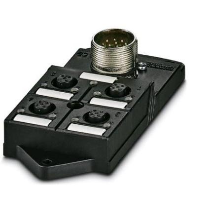1692417 Phoenix Contact Sensor Box, M12, 5 way, 4 port