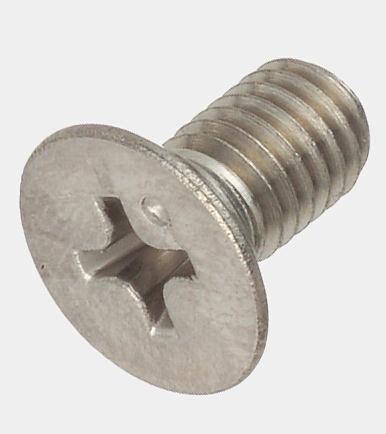 M2X5 Yahata Neji Cross Pan Head Plain A2 304 Stainless Steel Machine Screws, M2
