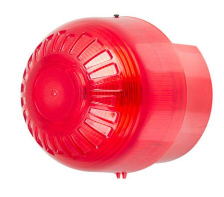 PSB-0228 Klaxon PSB Series Clear Beacon, 10 → 60 V, IP65, Base Mount