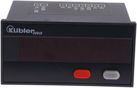 6-544-012-300 Kubler 6 Digit, LED, Counter, 60kHz, 10 → 30 V dc