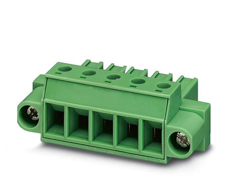1828333 Phoenix Contact, 7.62mm Pitch, PC 4/11-STF-7.62, 11 Way, Pluggable Terminal Block, Plug, Screw Termination,