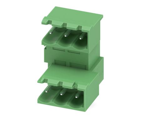 1874701 Phoenix Contact, 5.0mm Pitch, MDSTBA 2.5/ 3-GR, 3 Way, Pluggable Terminal Block, Header, Solder Termination,