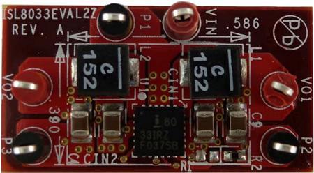 ISL8033DEMO1Z Renesas Electronics Evaluation Board Buck Regulator for ISL8033 for Synchronous Buck Regulator
