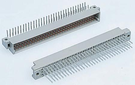 09032326845 HARTING 32 Way 2.54mm Pitch, Type C Class C2, 2 Row, Straight DIN 41612 Connector, Socket