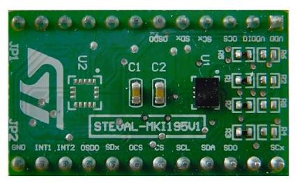 STEVAL-MKI195V1 STMicroelectronics LSM6DSRX Evaluation Board Evaluation Board for LSM6DSRX