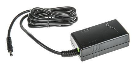 435-976 RS Pro 60W Desktop Power Supply, 100 → 240 V ac, 12V dc 5A Output Level IV 1 Output, 2-Pin UK, 3-Pin UK