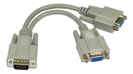 286-3349 RS PRO Male SVGA to Female SVGA SVGA Cable, 1.8m Beige