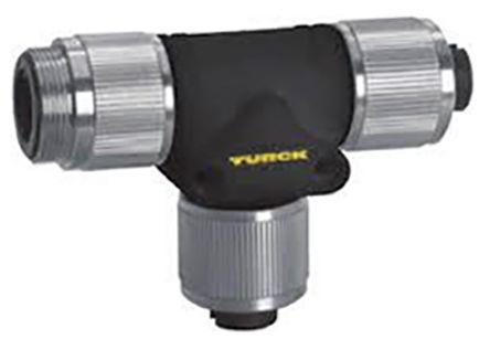 GSDA-2GKDA-40 Turck GSDA Series, 4 Pole Cable Mount Connector Female, Male, IP67, IP68, IP69K, Male and Female Contacts